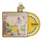 Old World Christmas 3.0 Inch Yellow Brick Road Album Cover Christmas Tree Ornament , Elton Goodbye